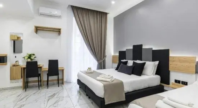 Двухместный номер Standard с балконом и с красивым видом из окна Hotel La Stazione
