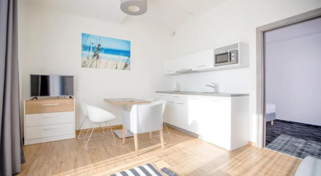 Апартаменты Standard Apartamenty Villa Baltica Rewal - jacuzzi na dachu, wi-fi, parking w cenie