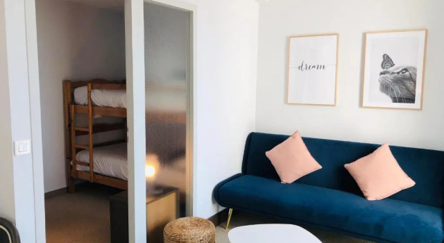 Семейный номер Standard с частичным видом на море Hotel & Spa Les Roches Noires