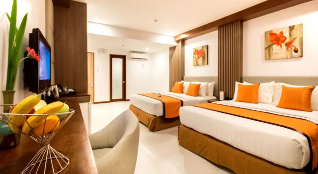 Camera quadrupla Superior con balcone Jonys Beach Resort