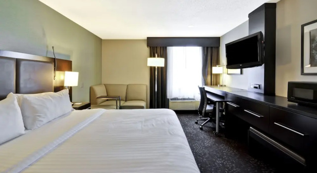 Двухместный люкс c 1 комнатой Holiday Inn Express Romulus / Detroit Airport by IHG
