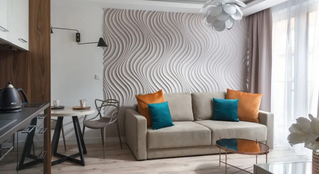 Семейный люкс с балконом My Story Sopot Apartments