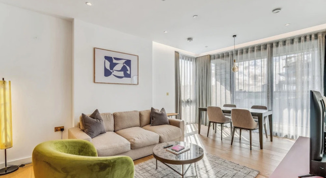 Апартаменты с 2 комнатами Boutique 2 Bed King's Cross Modern Apartment