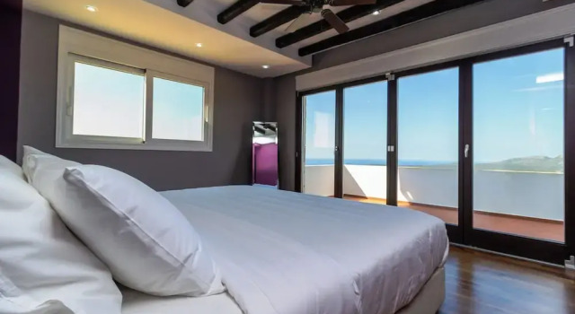 Kbel sea view Villa private pool sleeps8 garden, Book Villa Hotels in Methoni with a Pool, Swimming Pool