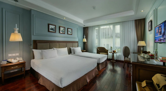 Трёхместный номер Deluxe с видом на город Hanoi Pearl Hotel