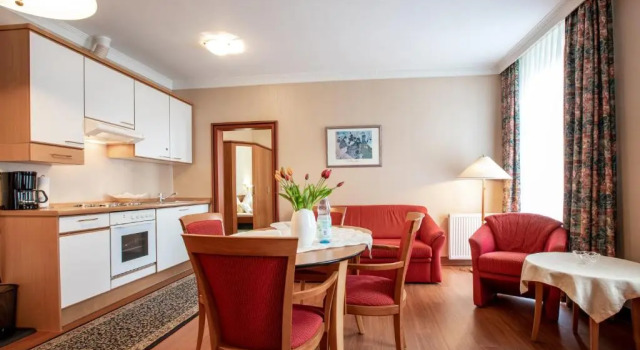 Апартаменты c 1 комнатой Aparthotel Hohenzollern