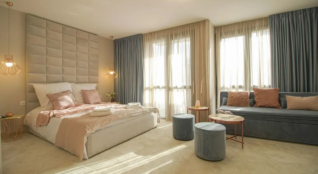 Люкс Superior с балконом и с видом на город Boutique Apartments Blagoevgrad