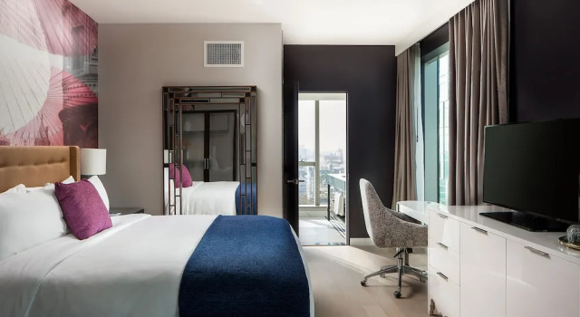 Двухместный полулюкс с видом на город Hotel Indigo Los Angeles Downtown by IHG