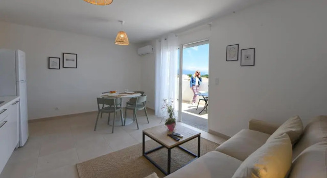Résidence Marina di Bravone - appartement 6 personnes RDC N9, Varaa Huoneisto Linguizzetta 