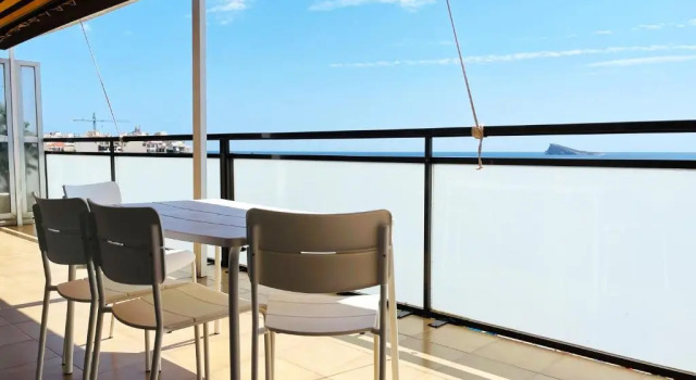 Апартаменты Пентхаус c 1 комнатой с видом на море Flats Friends Atlantida