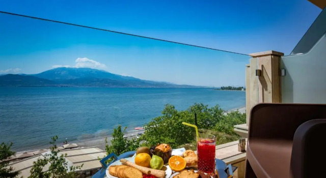 Трёхместный номер Superior с видом на море Nafs Hotel