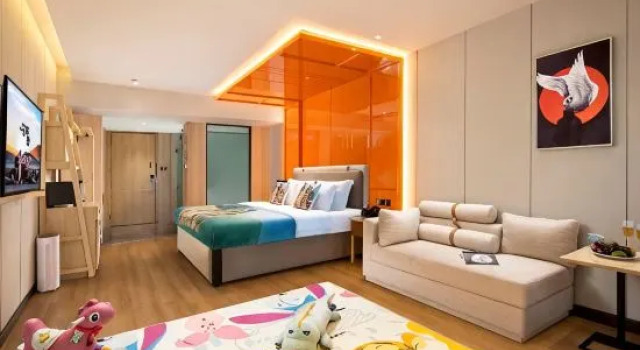 Семейный тент Smart·Smart Sky Hotel (Zigong Huashang International City)
