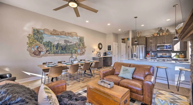 Апартаменты Woodland Park Escape Licensed, Hot Tub, Mtn Views