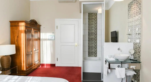 Одноместный номер Deluxe Hotel Bamberger Hof Bellevue
