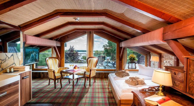 Двухместный номер Superior Wellnesshotel Seeschlößchen - Privat- Spa & Naturresort