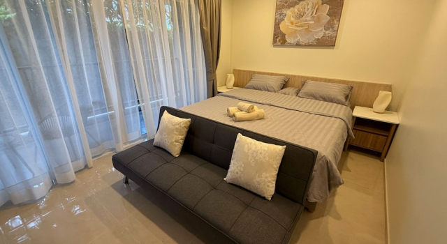 1BR Condo Gym Sauna Pool 650m Beach C271, Забронировать Апартаменты/квартира Отели Южного Таиланда с парковкой, Парковка