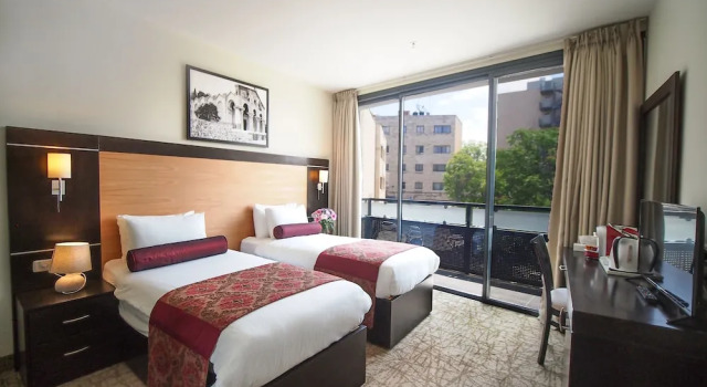 Семейный номер Classic с балконом New Capitol Hotel - Jerusalem