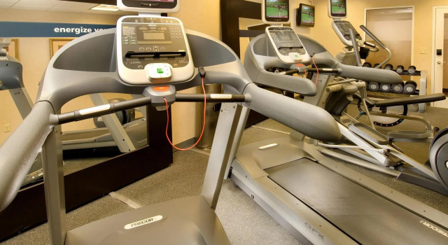 Кровать в общем номере Hampton Inn & Suites Lakeland-South Polk Parkway