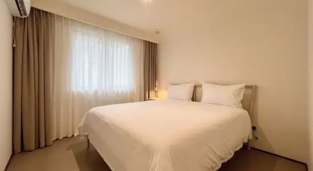 Люкс Premier с 4 комнатами Shanghai Zhifousu All Suite Apartment