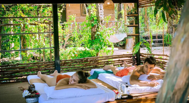 Коттедж Economy Amarit Onsen Homestay