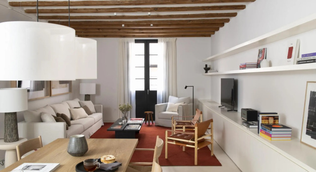 Outstanding apartment with 3 bedrooms and 3 bathrooms, two of them en suite suite + 2 lovely patios., Забронировать Апартаменты/квартира Отели Барселоны с бассейном, рядом с Palau de Mar, Бассейн