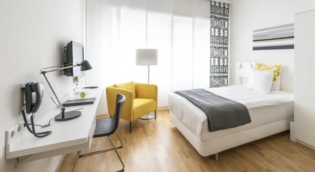 Одноместный номер Comfort WestCord Hotel Delft