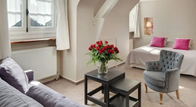 Двухместный номер Superior c 1 комнатой Hotel La Roseraie