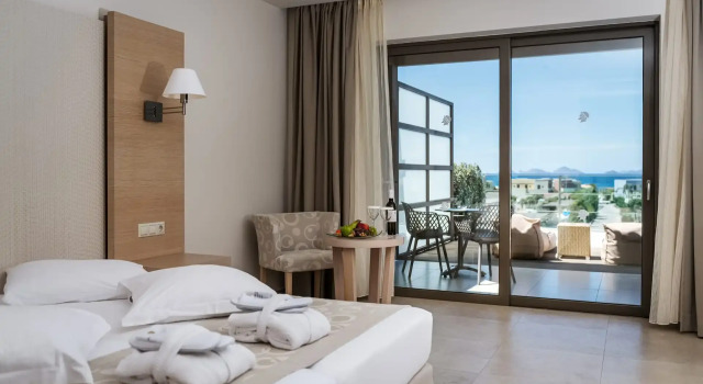 Двухместный номер Standard с видом на море Astir Odysseus Kos Resort and Spa