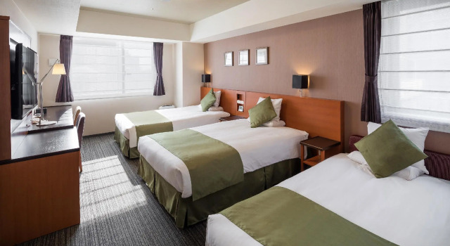 Трёхместный номер Standard Отель MyStays Kyoto Shijo