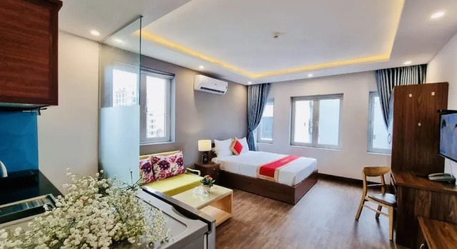 Студия Deluxe Delicate Serviced Apartment And Hotel