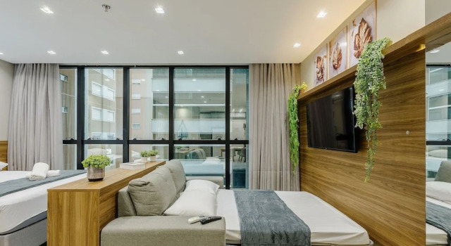 Апартаменты IFT - Ed. Infinity Tower Flat 350m da Meia Praia