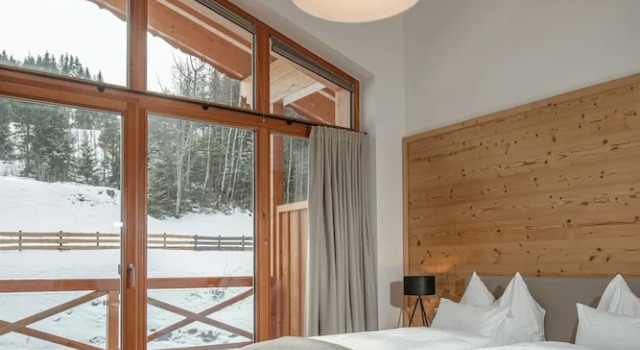 Номер Standard Пентхаус с балконом и с панорамным видом Skylodge Alpine Homes