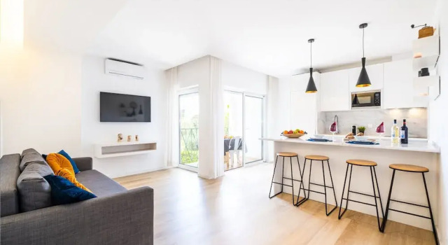 Apartment Corfu, Забронировать Апартаменты/квартира Апартаменты Портиман, рядом с Пляж Жоао-де-Аренс, Апартаменты/квартира