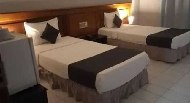 Conforto Casal quarto com vista para a cidade hotel BARAKA