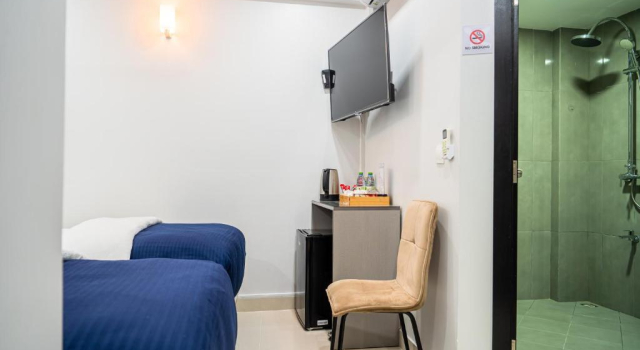 Deluxe Dvoulůžkový s manželskou postelí pokoj Tour Inn