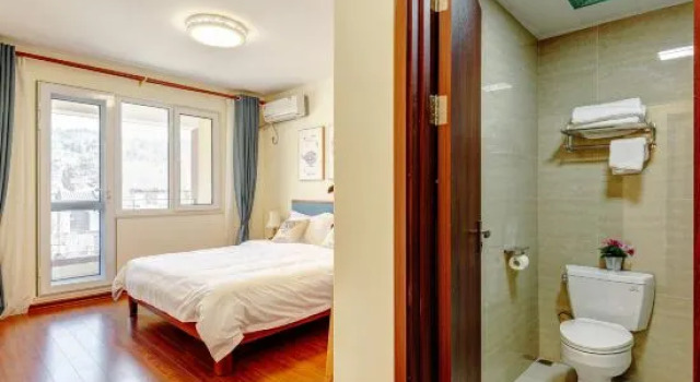 Семейный люкс с 2 комнатами Aiyiyi Leisure Holiday Apartment