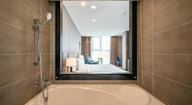 Двухместный номер Deluxe с видом на город Muong Thanh Luxury Saigon Hotel