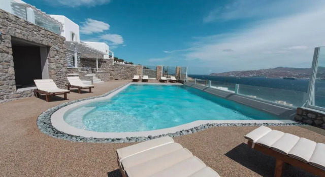 Номер Standard с видом на море Amaris Mykonian Residence