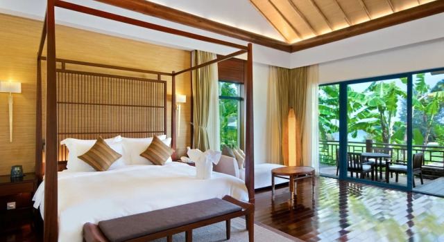 Вилла Pool с 3 комнатами с видом на океан Hilton Sanya Yalong Bay Resort & Spa