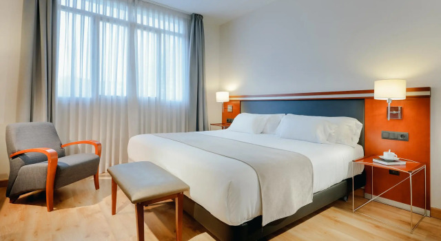 Двухместный номер Deluxe Abba Euskalduna Hotel