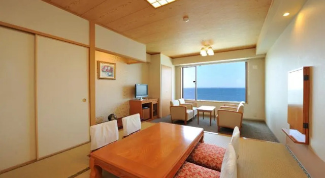 Номер Deluxe Ryugujo Spa Hotel Mikazuki Ryugutei
