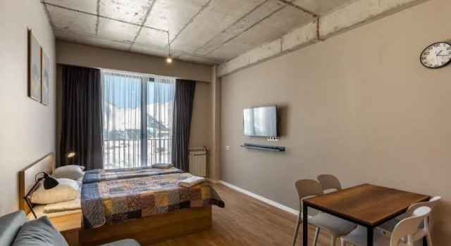 Апартаменты Stylish Studio Apartment for 3 In New Gudauri