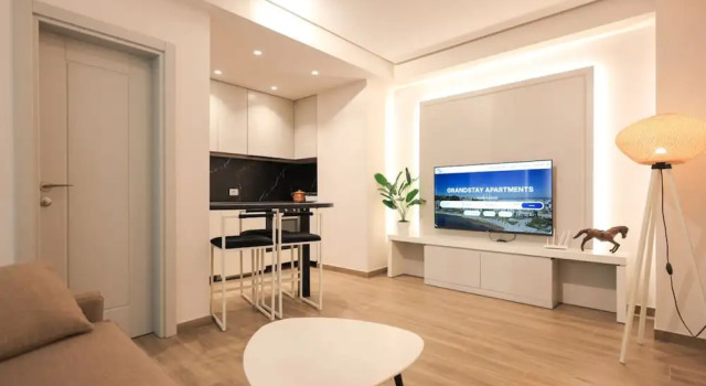 Beach Apartment 01 in Durr s, Rezerwuj Apartament Hotele w Durres County z parkingiem, Parking