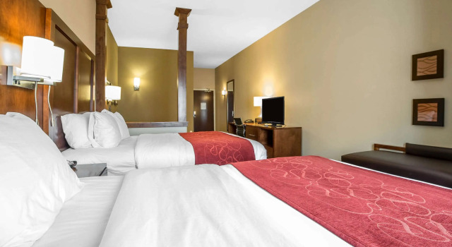 Четырёхместный люкс Comfort Suites Moab near Arches National Park