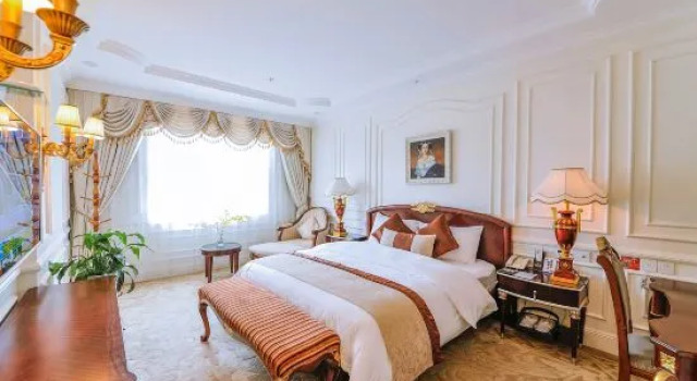 Люкс Deluxe GreenTree Inn Yulin Exhibition Center Darunfa Hotel
