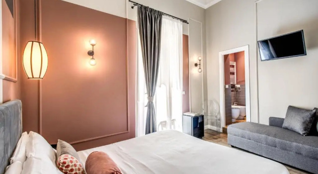 Трёхместный номер Standard с красивым видом из окна Trevispagna Charme B&B