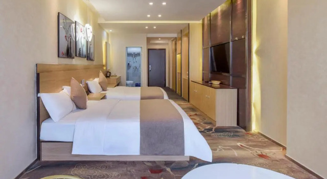 Двухместный номер Standard с красивым видом из окна Chongqing Ouranjian Lake View Guesthouse