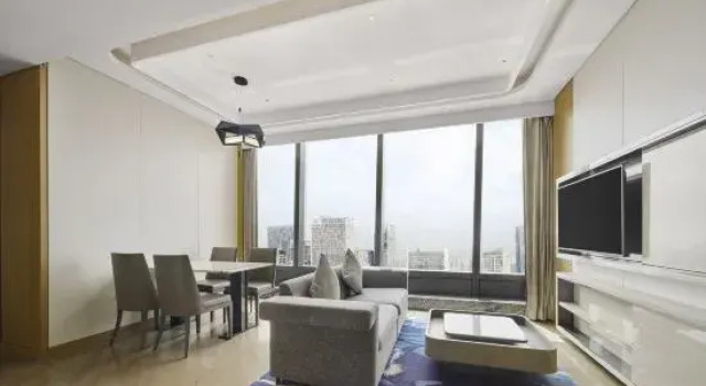 Люкс Deluxe Tianshiju Executive Apartment (Nanjing International Youth Culture Center)