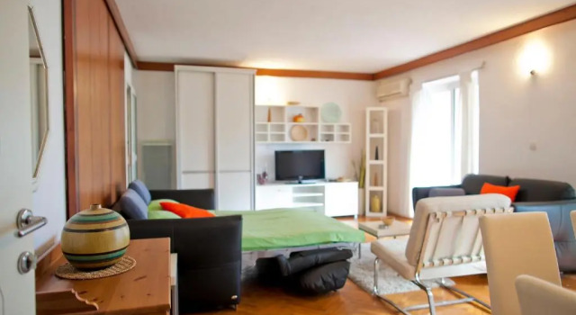 Студия с видом на море Apartments Mandarina Garden