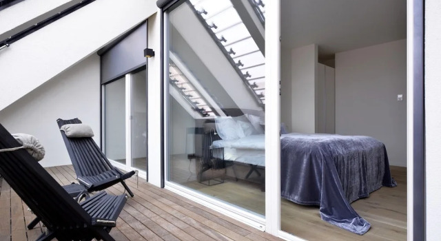 Одноместные апартаменты с 2 комнатами Hotel Maribor, City apartments